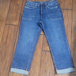 Michael Kors Blue Ankle Jeans